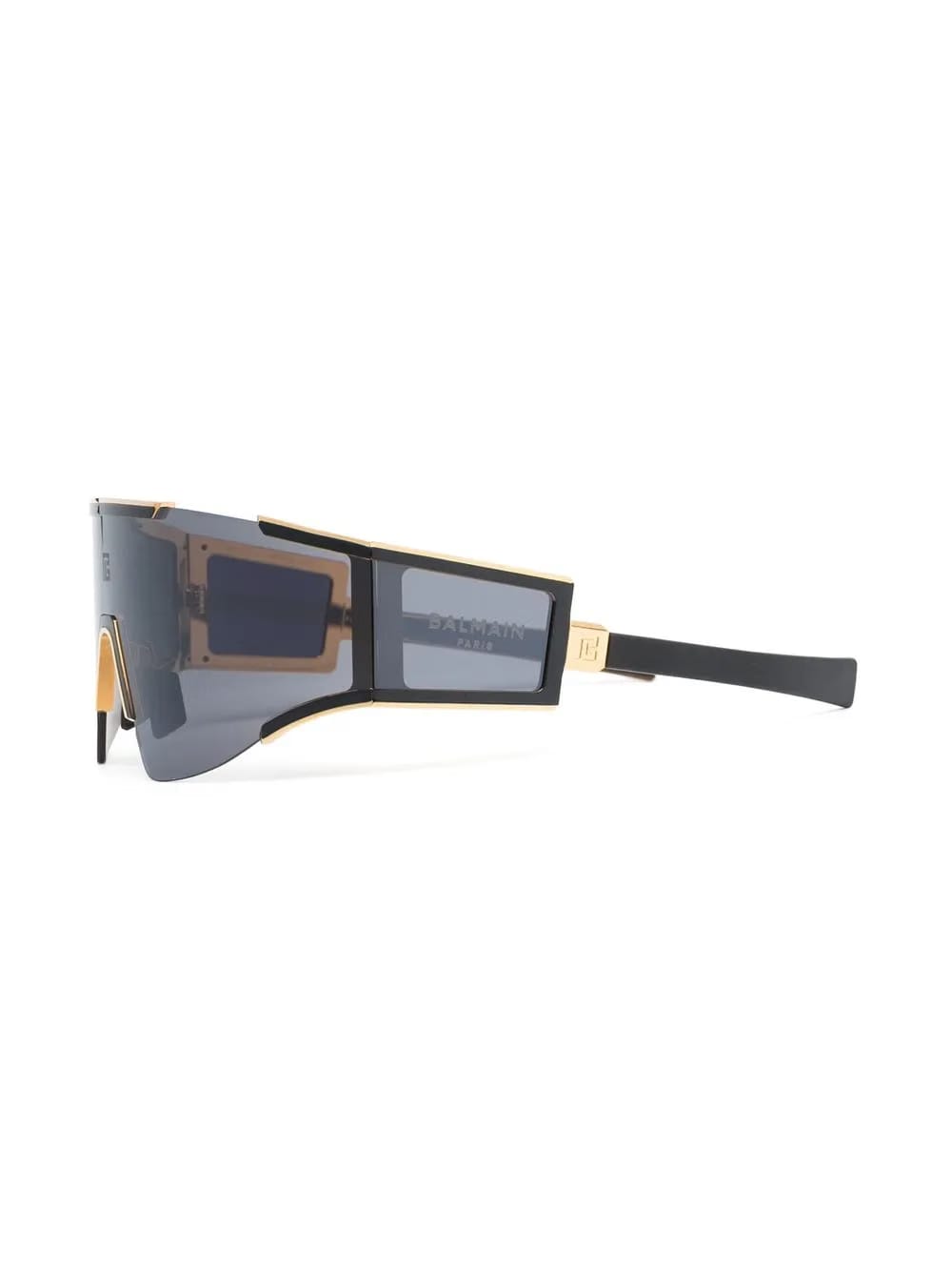 mask-effect frame sunglasses