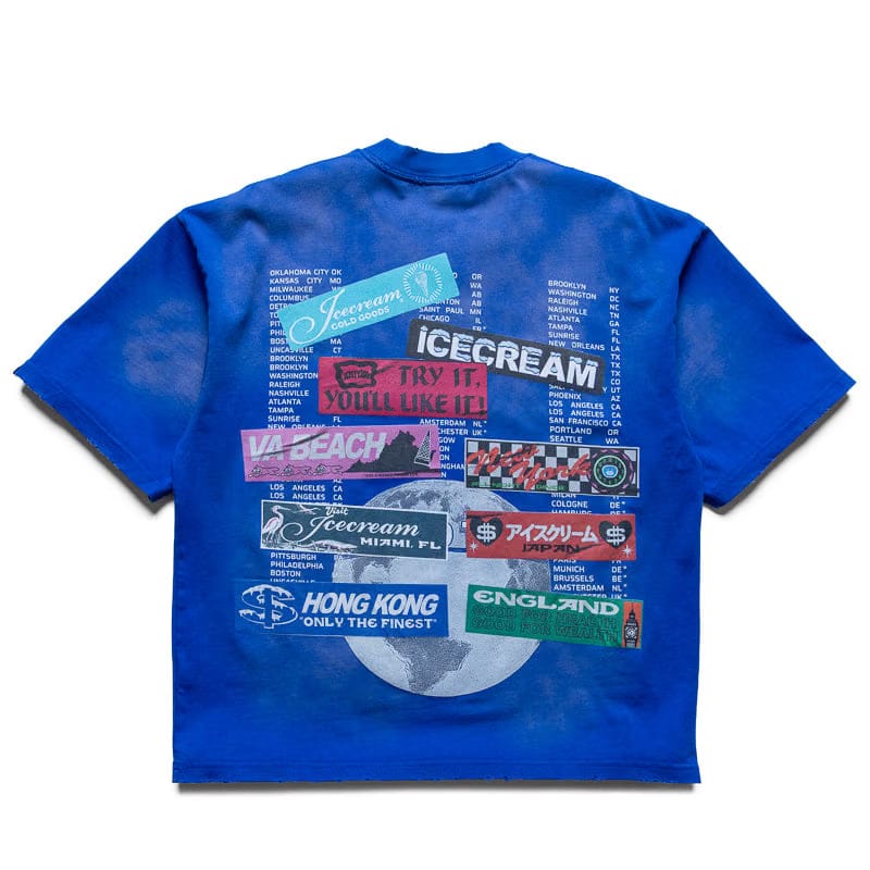 Ice Cream Bumper Knit Tee - Surf The Web