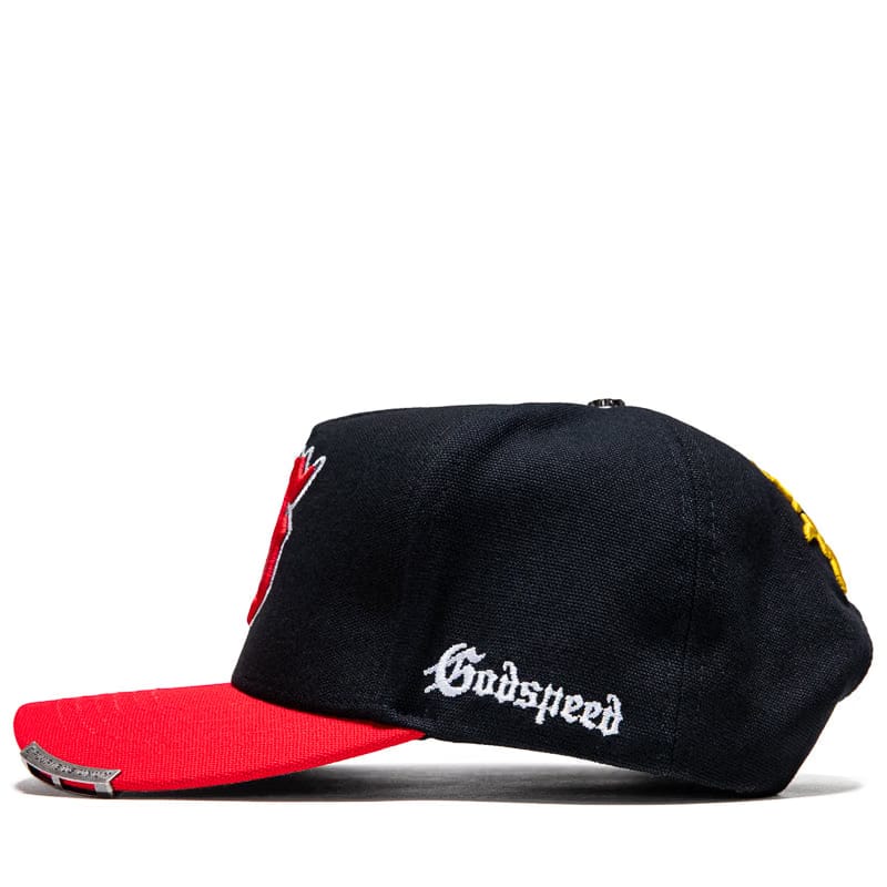 Godspeed New York Insignia Snapback - Black/Red