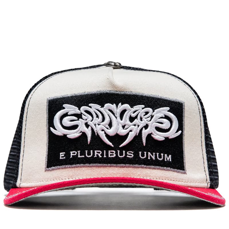 Godspeed New York GS E Pluribus Trucker Hat - White/Red