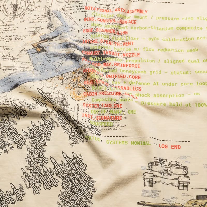 Godspeed New York Art Of War Tee - Bone