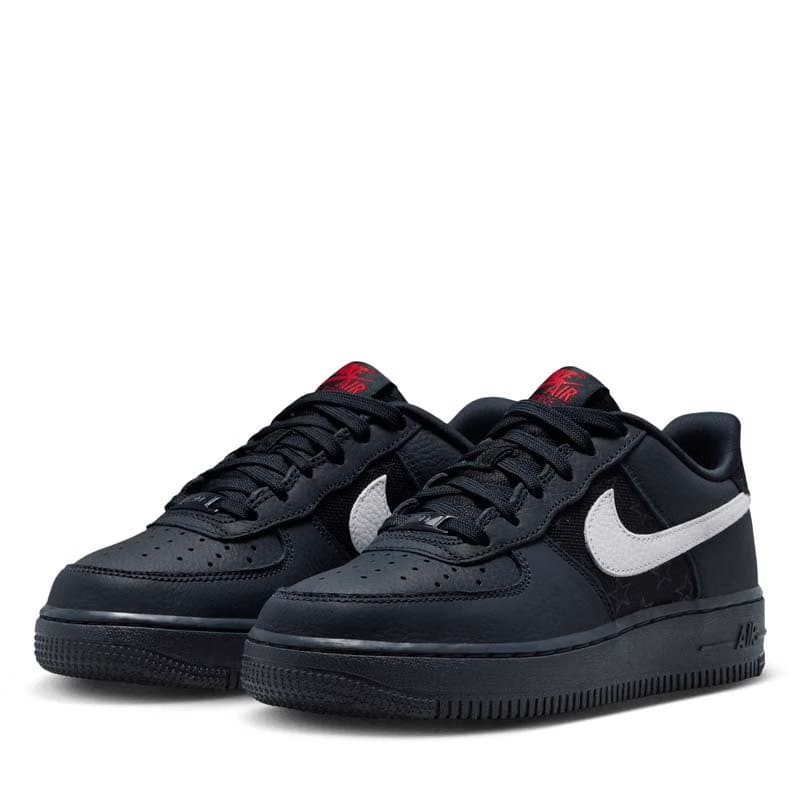 Nike Air Force 1 Low Retro (GS) - Dark Obsidian/White