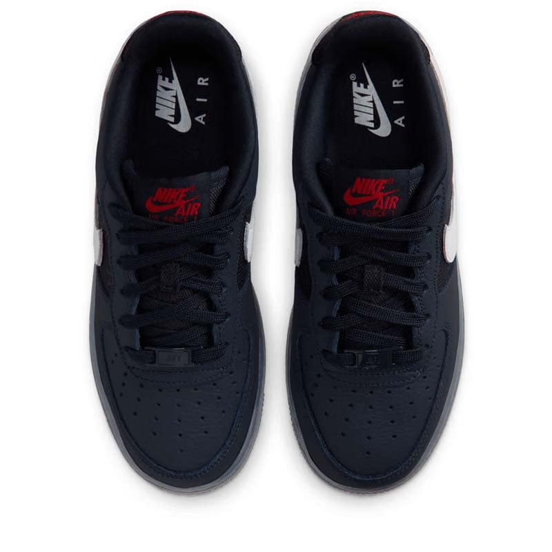 Nike Air Force 1 Low Retro (GS) - Dark Obsidian/White