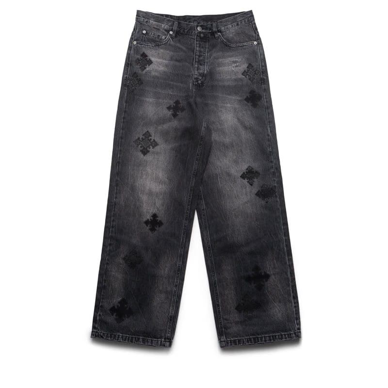 Ksubi Maxx Blakk Metal Kraftwerk Denim Pant - Black
