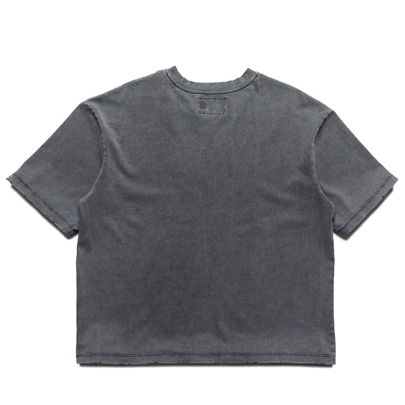 Godspeed New York Freedoms Protocol Tee NG - Grey Wash
