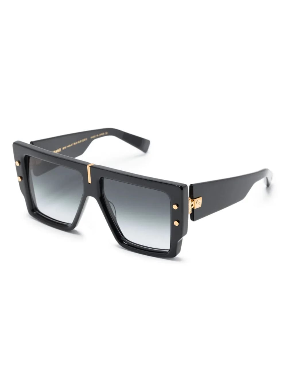 B-Grand rectangle-frame gradient sunglasses