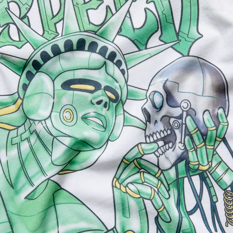 Godspeed New York Freedoms Protocol Tee NG - White