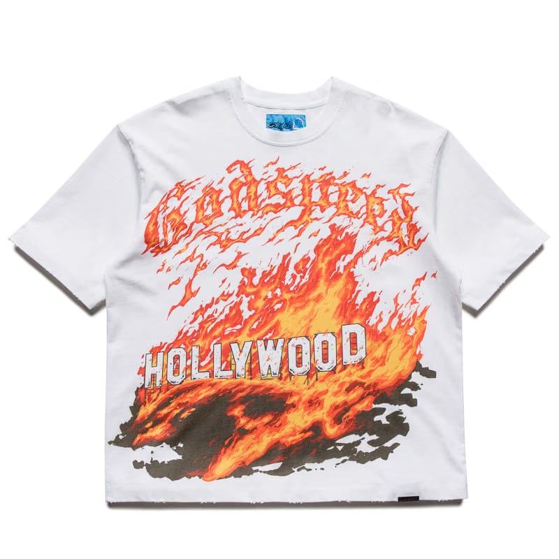 Godspeed New York Hollywood Inferno II NG Tee - White