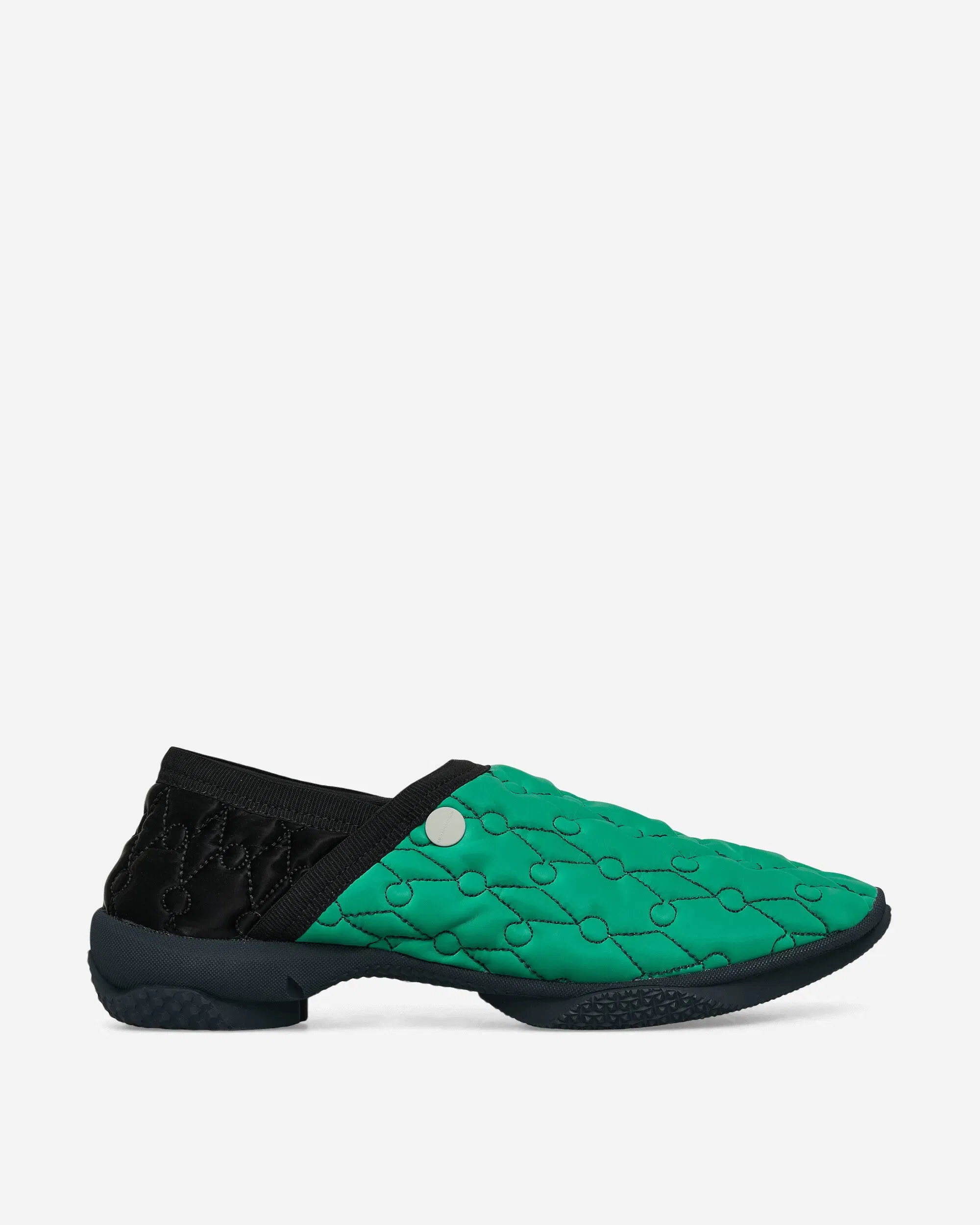 Kiko Kostadinov Men's Solix Slippers Chlorophyll / Ink Black