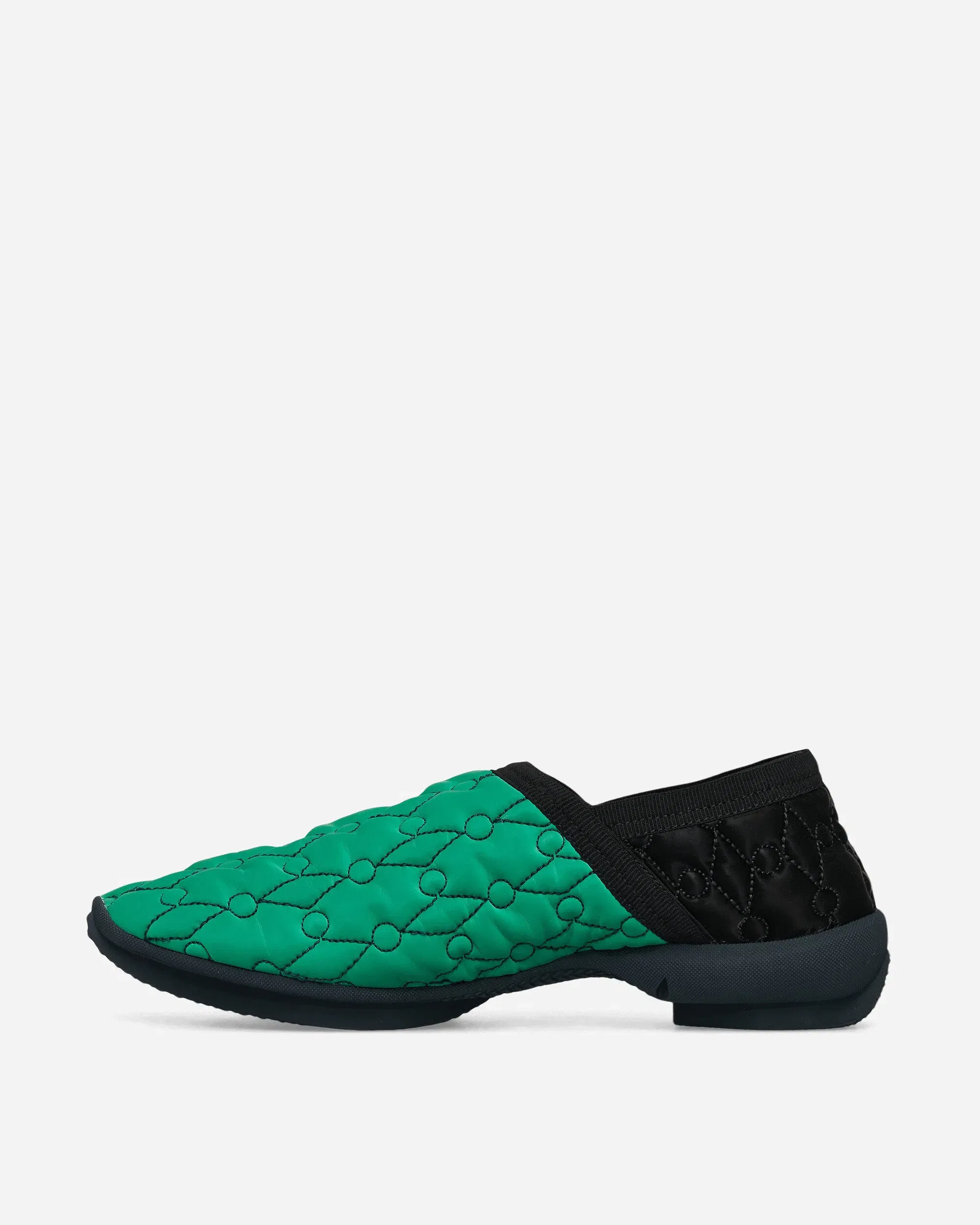 Kiko Kostadinov Men's Solix Slippers Chlorophyll / Ink Black
