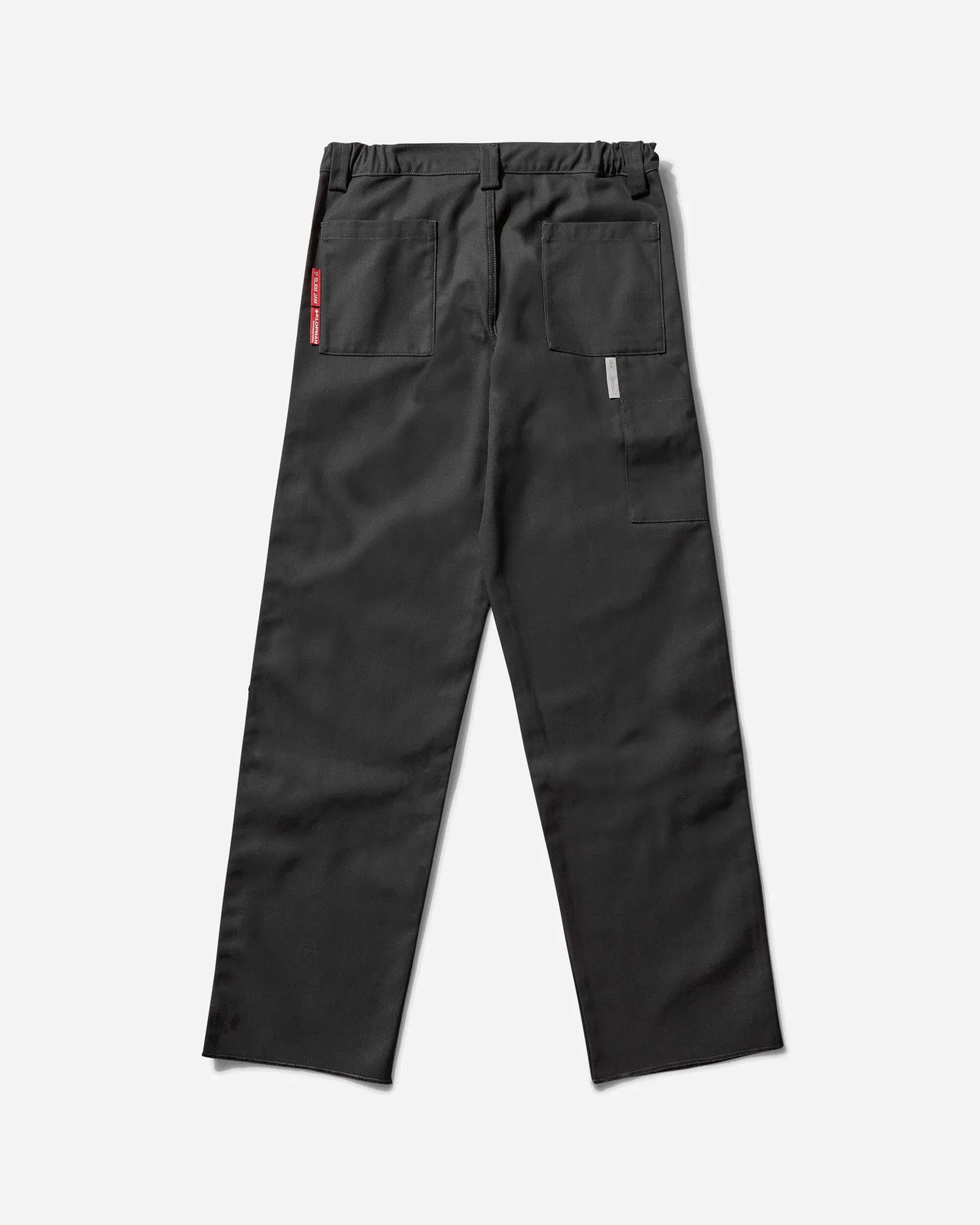 GR10K Men's Slam Jam CHAOS IS ORDER 10000 Replicated Pants Charcoal