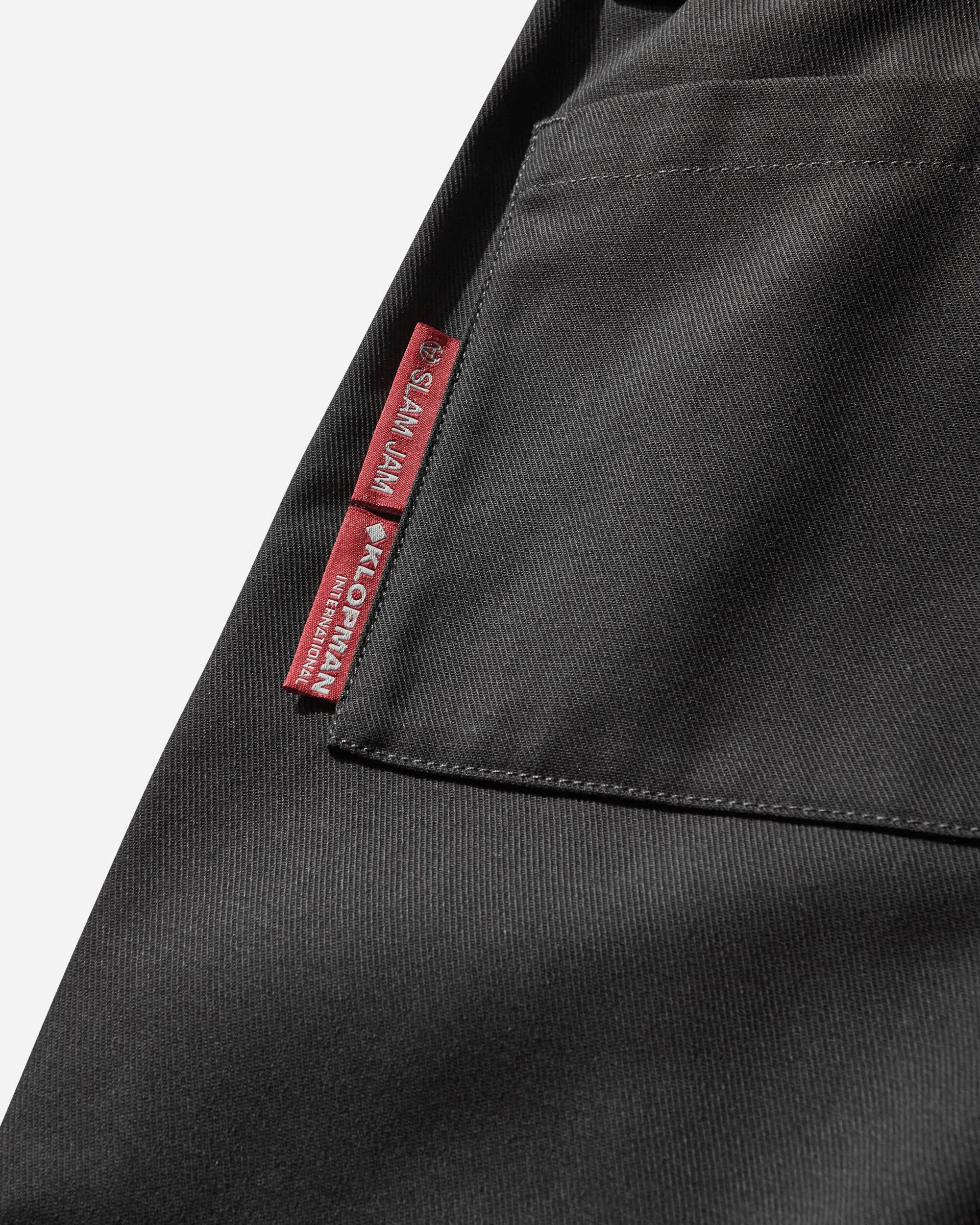 GR10K Men's Slam Jam CHAOS IS ORDER 10000 Replicated Pants Charcoal