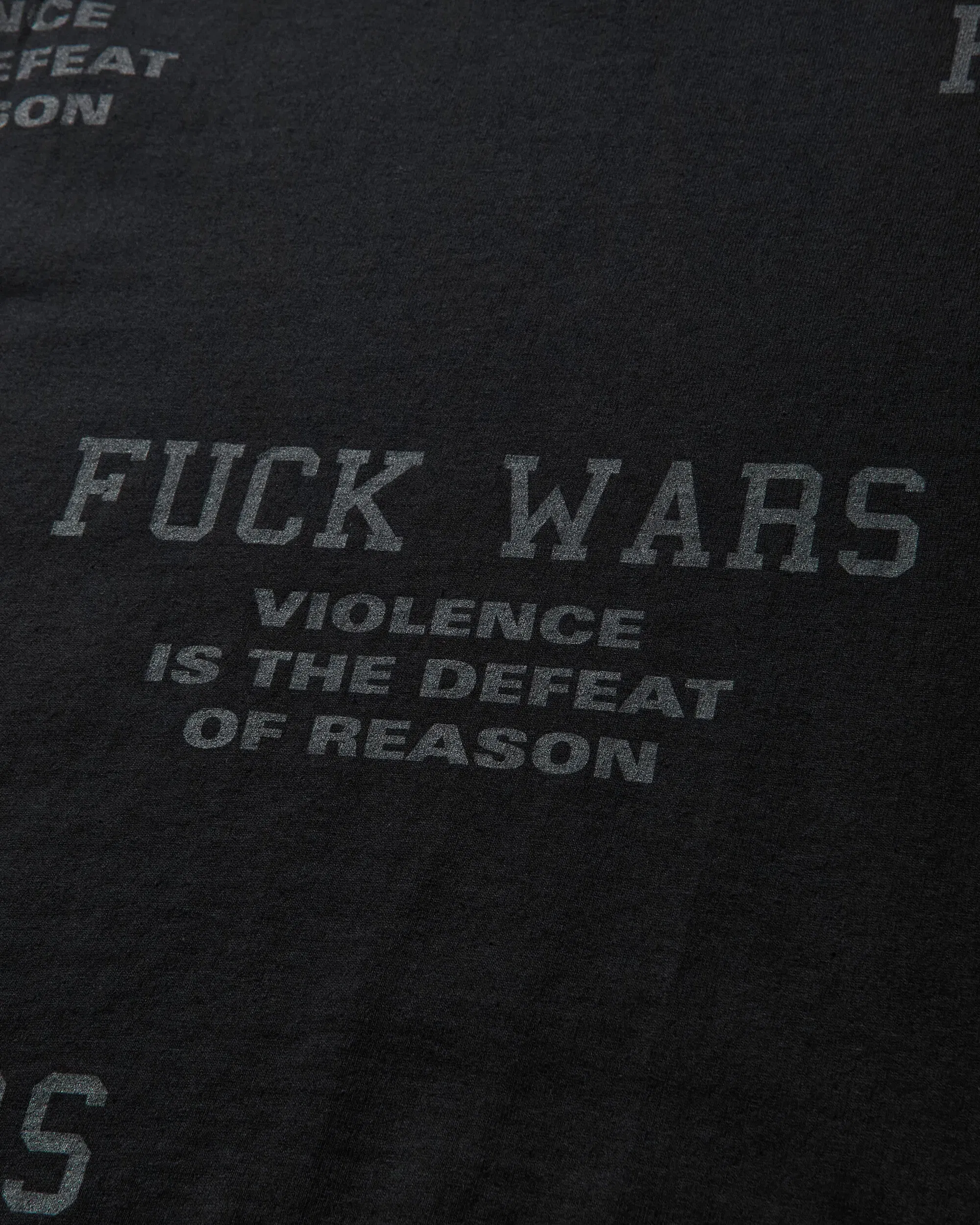 AAR Men's Slam Jam Fuck Wars T-Shirt Black