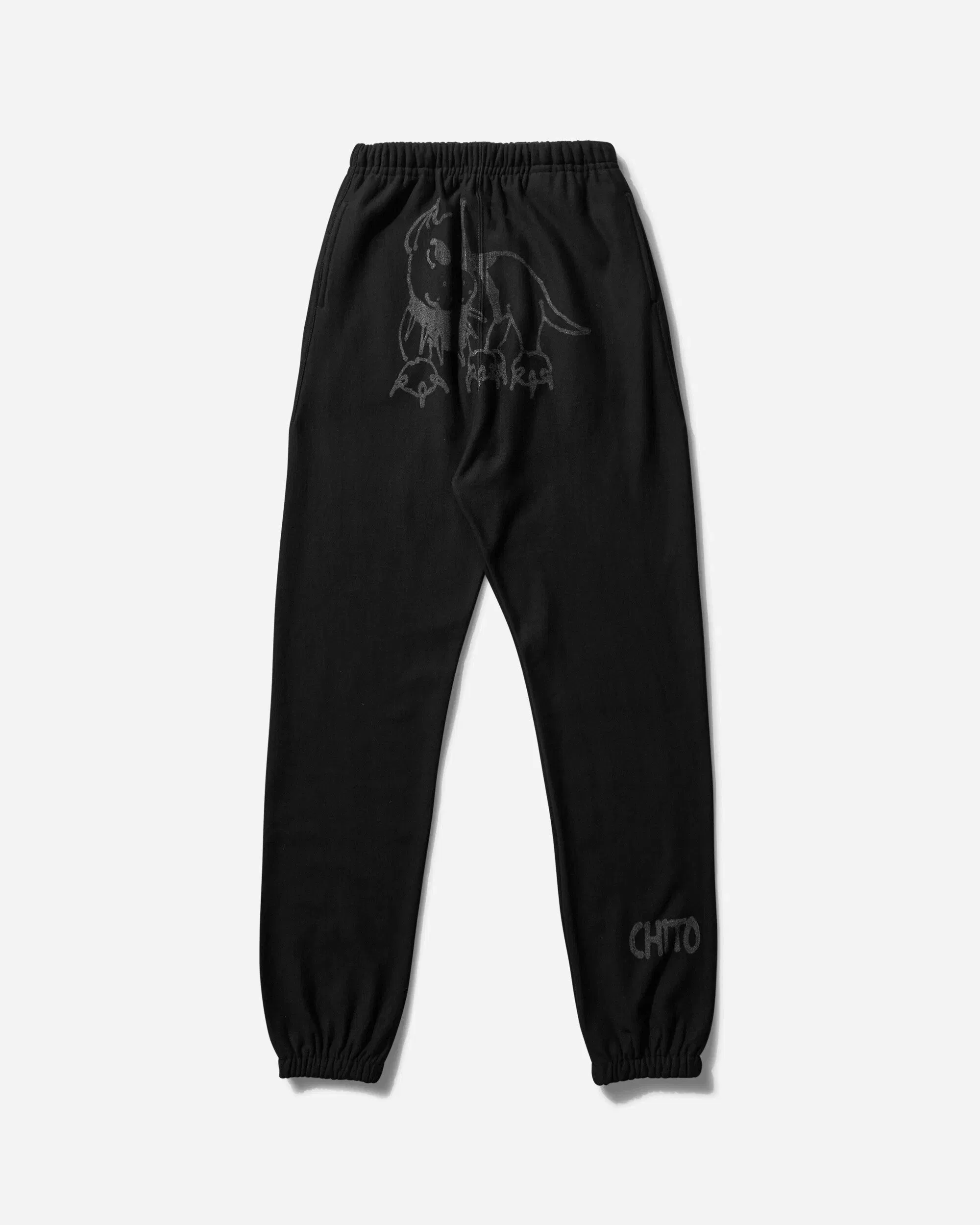 CHITO Men's Reflective Guard Sweatpants Black