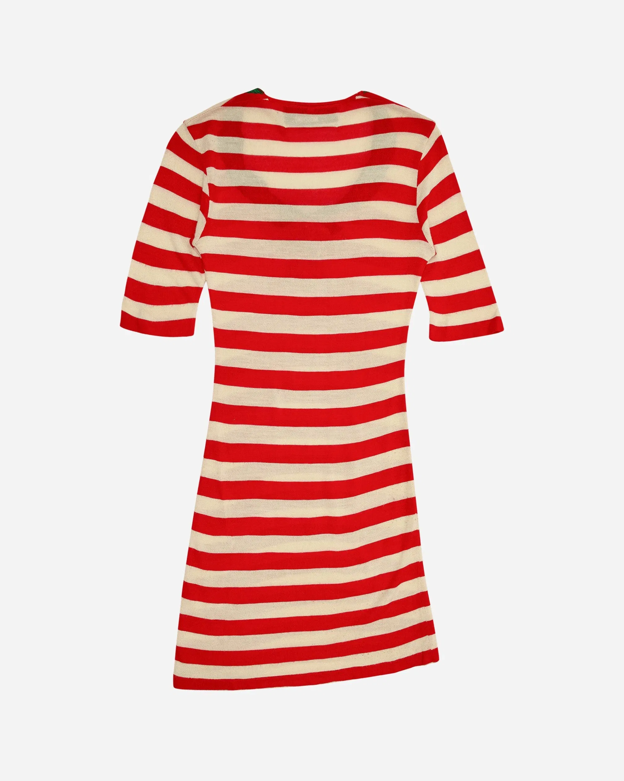Pezze Vintage Women's Cheap and Chic Laurel Striped Dress Red