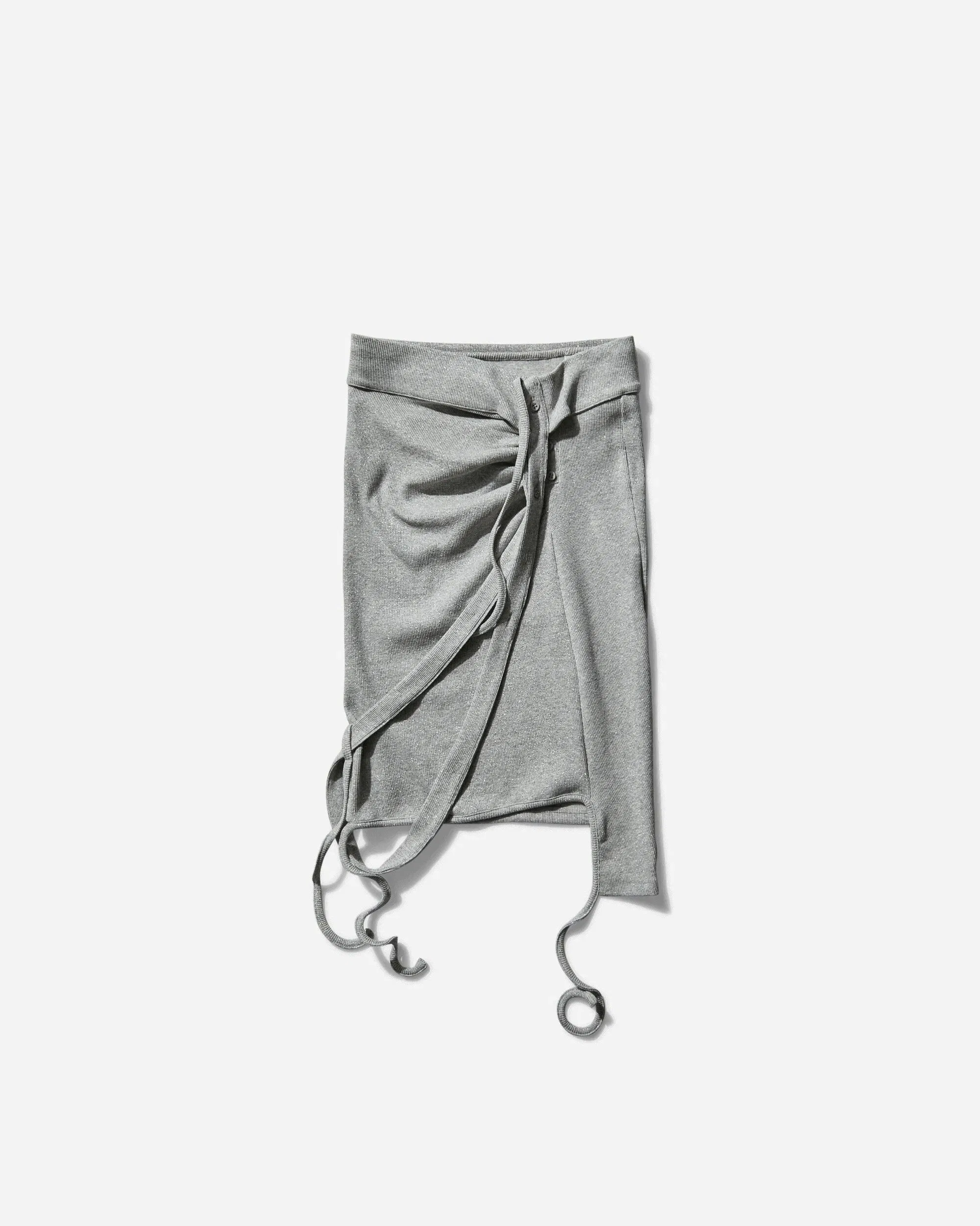 Ottolinger Women's Rib Skirt Silver Melange