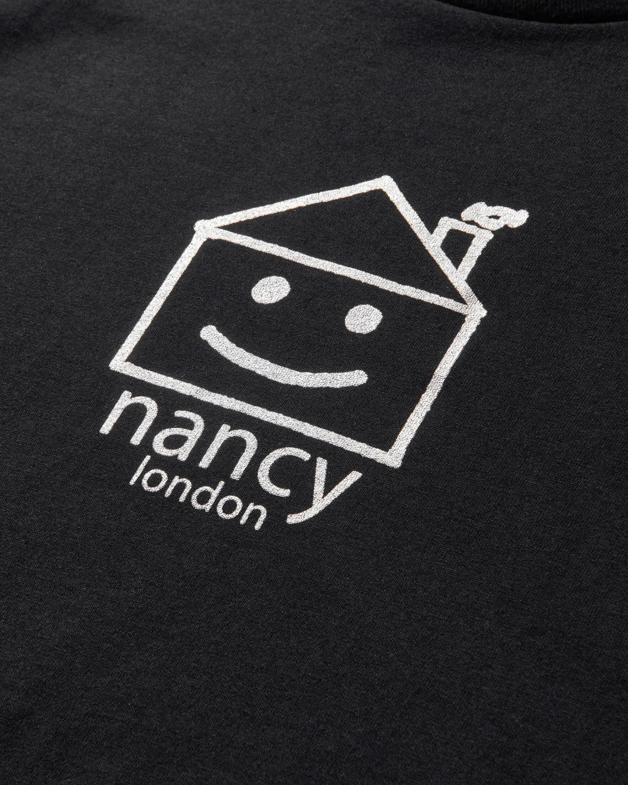 Nancy Men's House Longsleeve T-Shirt Black / Grey