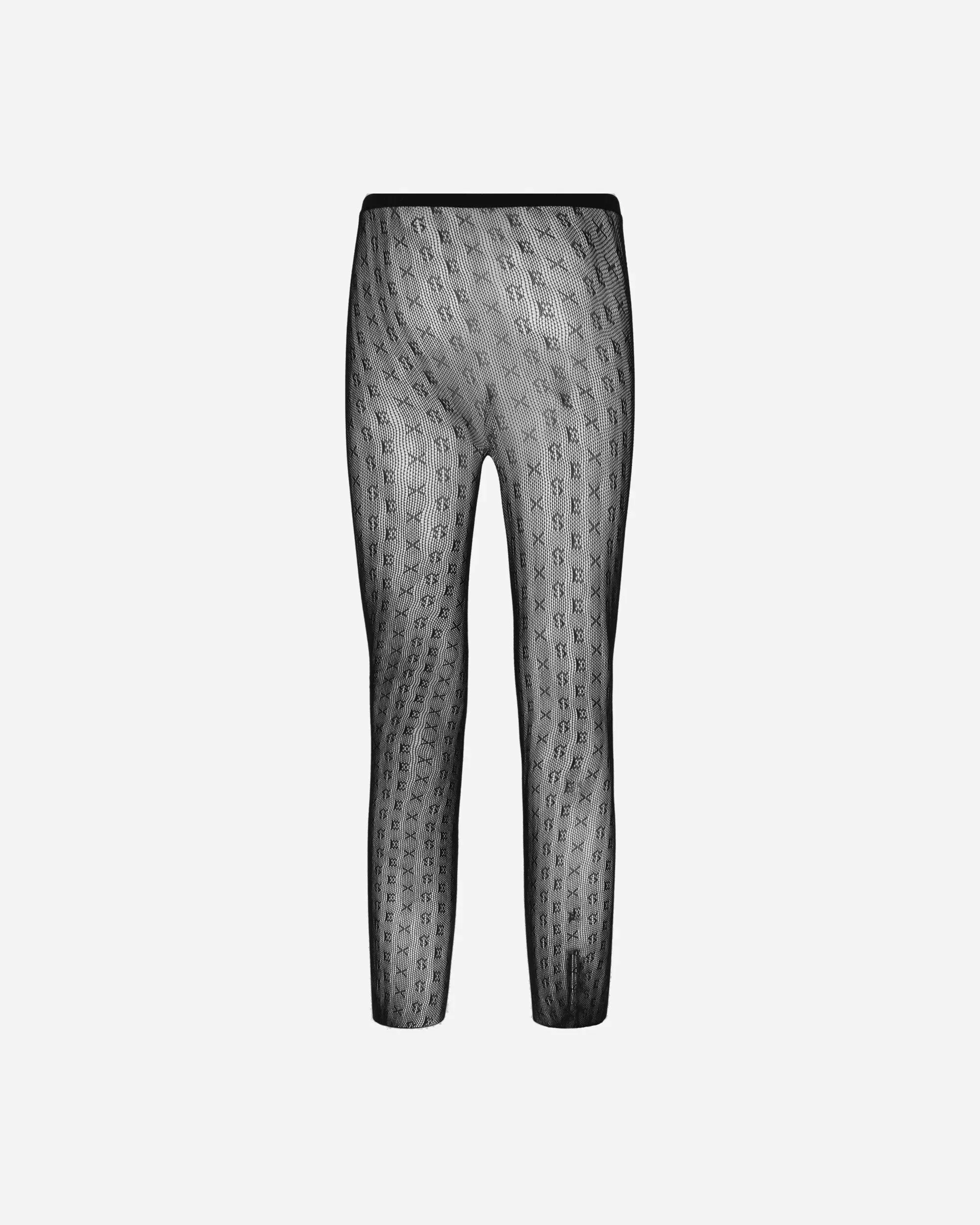 R & M Leathers Women's Web Tights Black