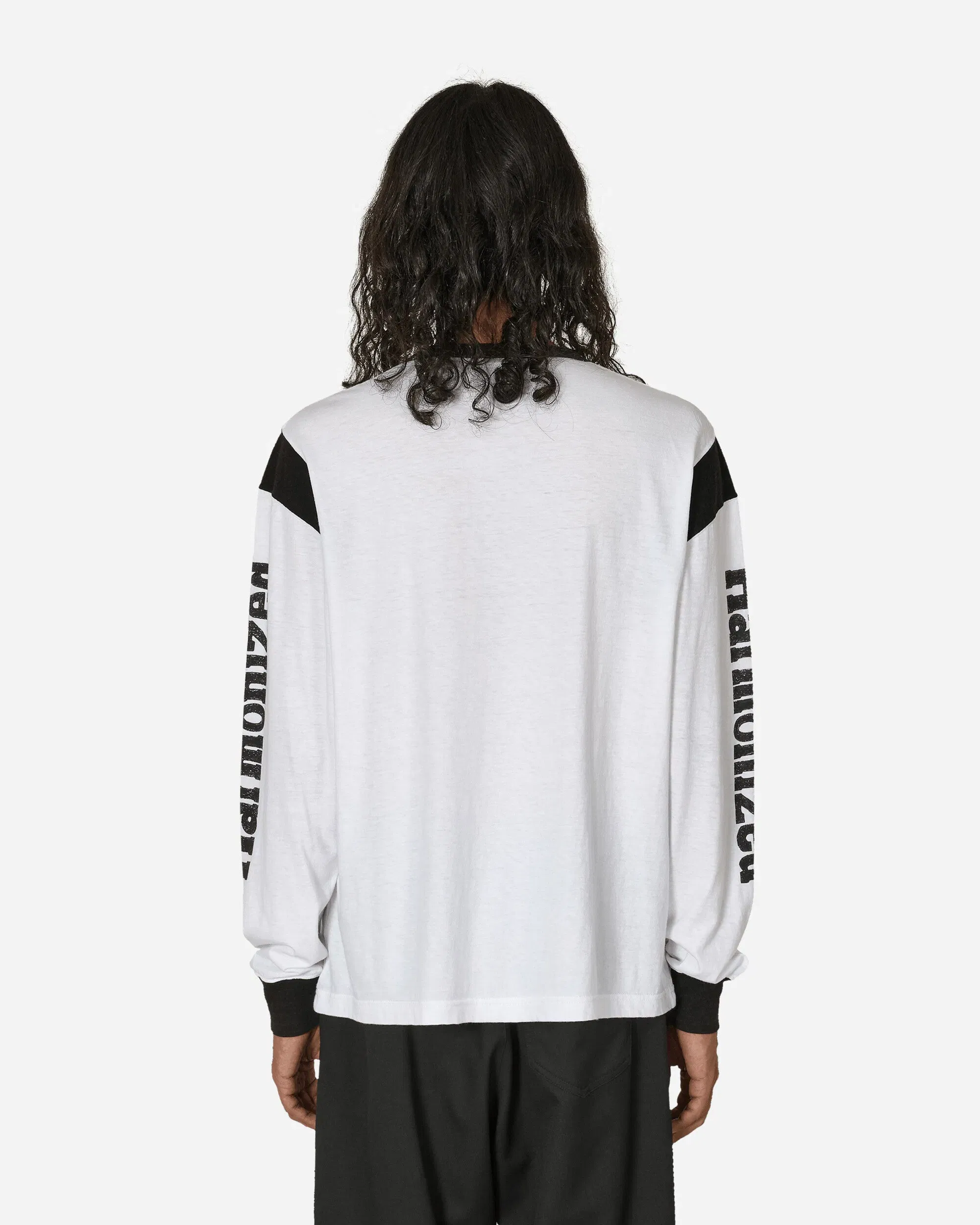 Indigo Camping Trailer Jumbo Longsleeve T-Shirt White