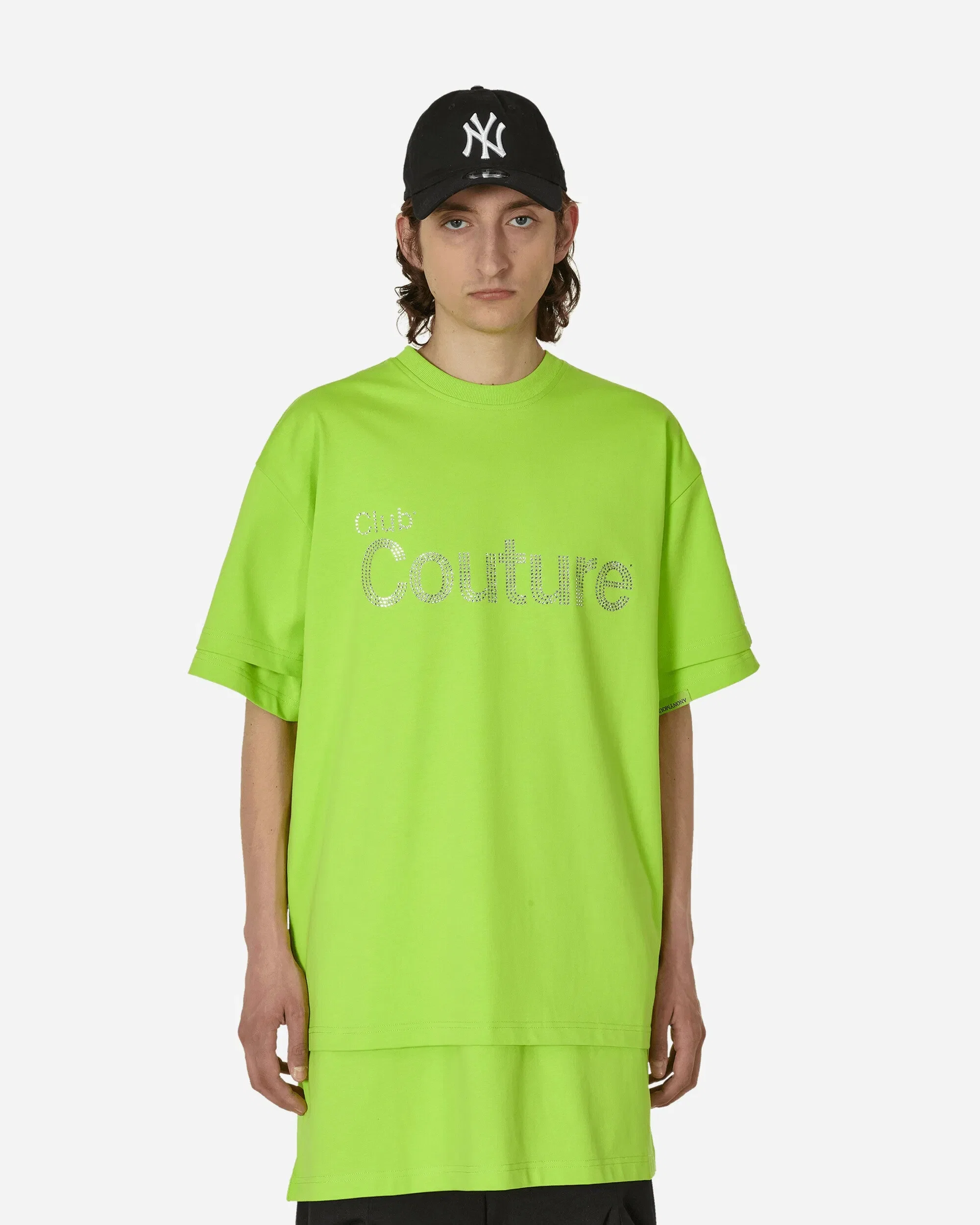 Anonymous Club Club Couture 2 Pack Boxy & Tall T-Shirt Acid Green