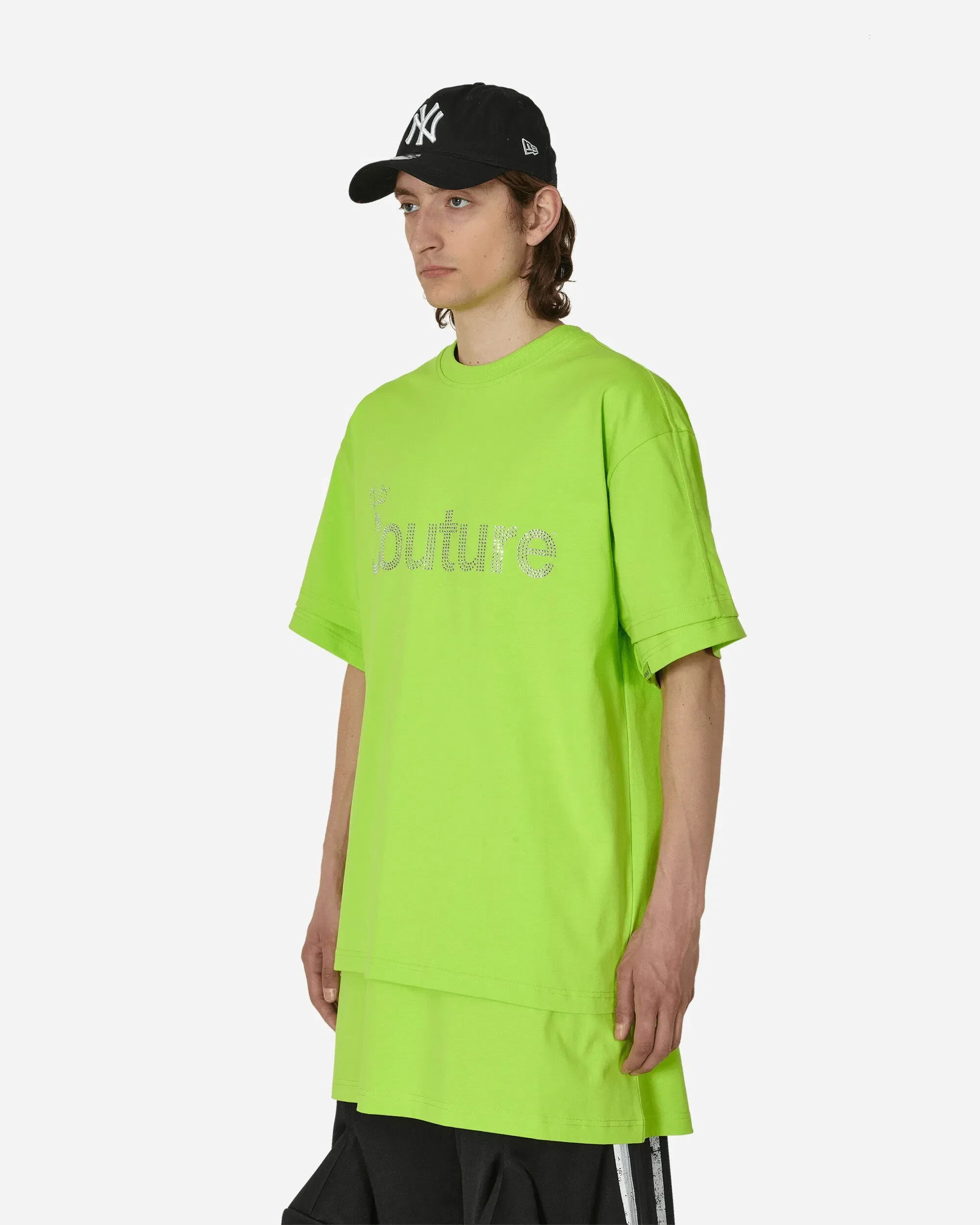 Anonymous Club Club Couture 2 Pack Boxy & Tall T-Shirt Acid Green