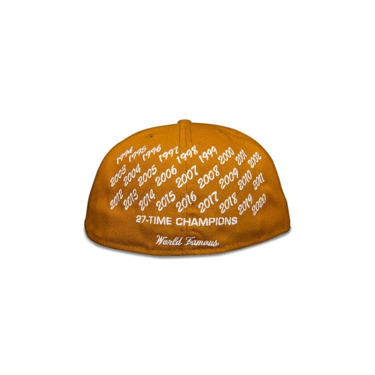 Supreme x New Era Champions Box Logo Hat Wheat