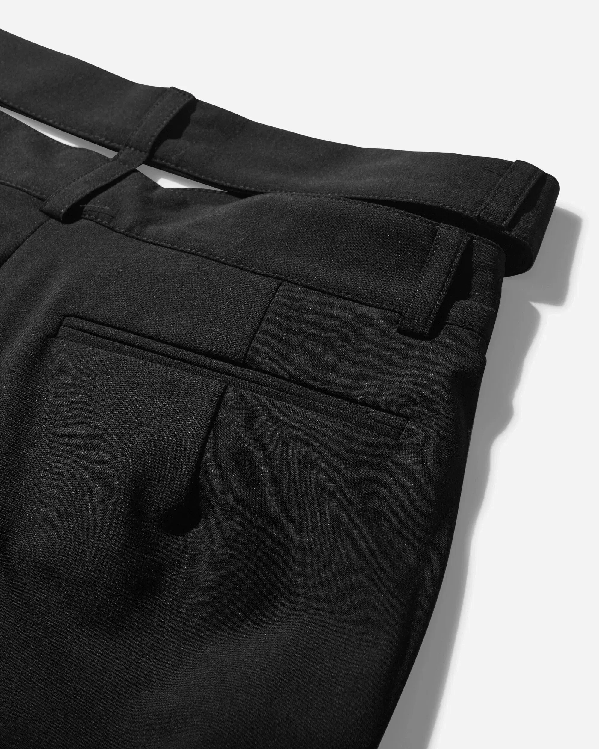 Ottolinger Women's Flared Wrap Suit Pants Black