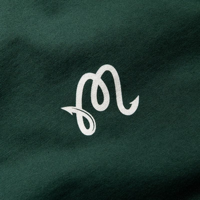 Malbon Golf Bermuda Lures Tee - Forest