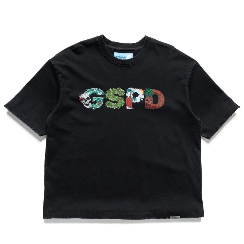 Godspeed New York Surf's Up Tee - Black