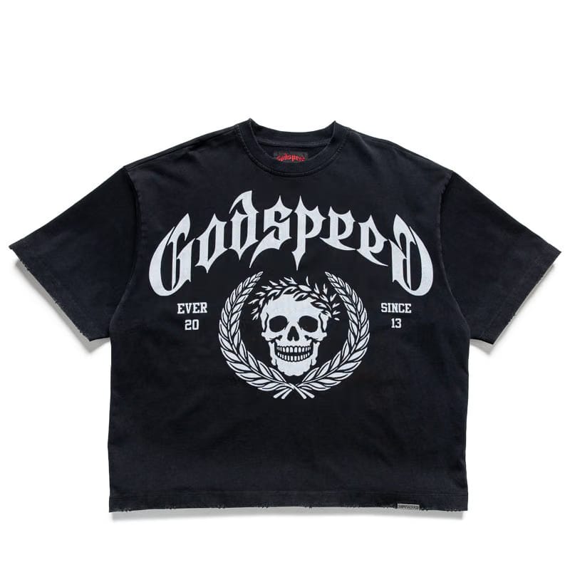Godspeed New York Victor Crest Tee - Black