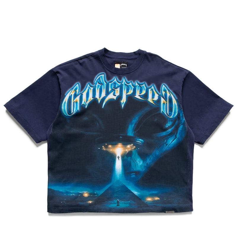 Godspeed New York Beyond The Veil Tee - Navy