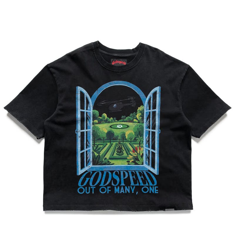 Godspeed New York Helipad Dreams Tee - Black