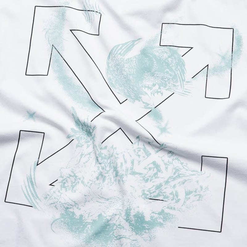 Off-White Moon Skate Tee - White