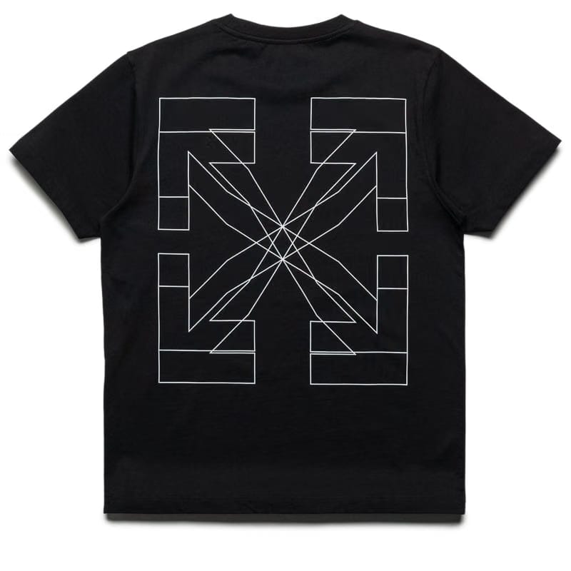 Off-White Big Double Arrow Slim Tee - Black