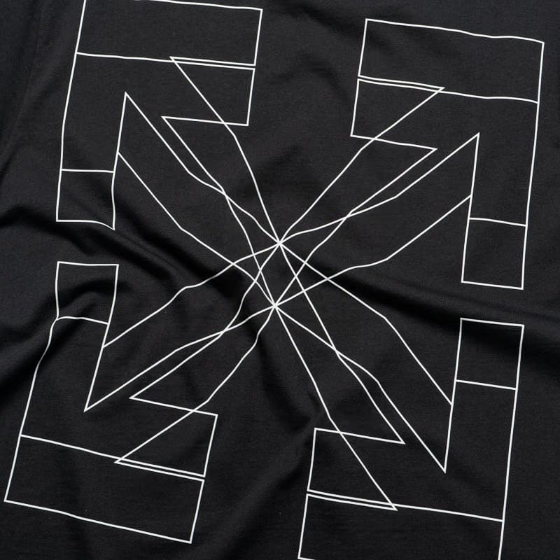 Off-White Big Double Arrow Slim Tee - Black