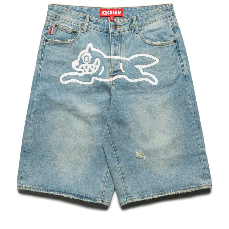 Ice Cream Balboa Jean Shorts - Blue Dream