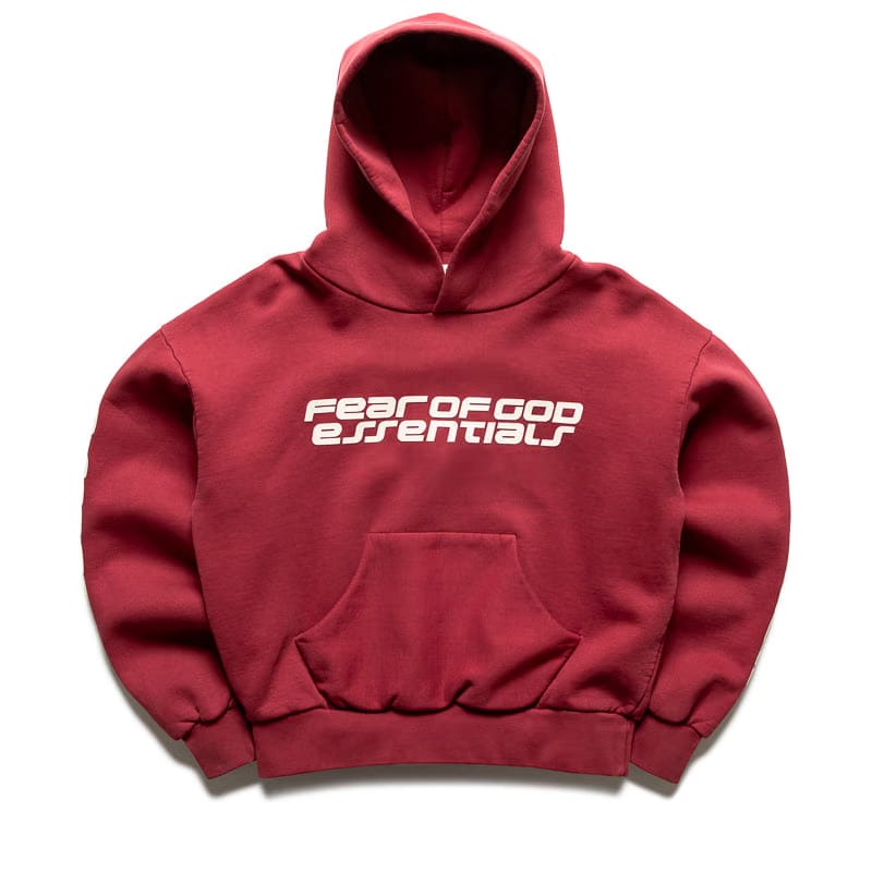 Fear of God Essentials Women's Fear Of God Essentials Classic Hoodie - Crimson