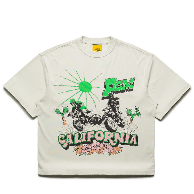 Diet Starts Monday California Racing Tee - Antique White