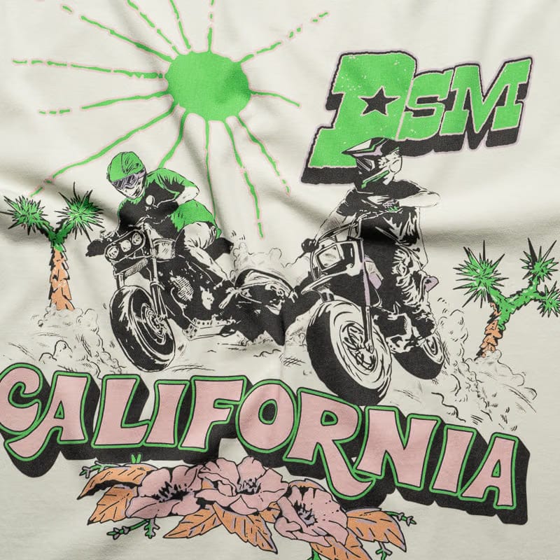 Diet Starts Monday California Racing Tee - Antique White