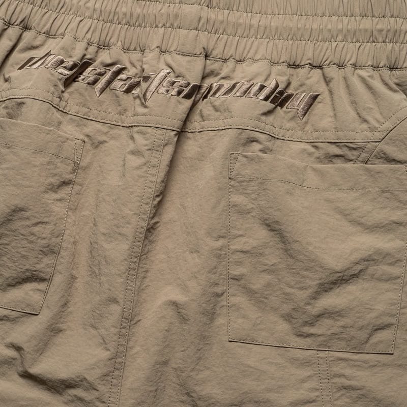 Diet Starts Monday Nylon MX Shorts - Taupe