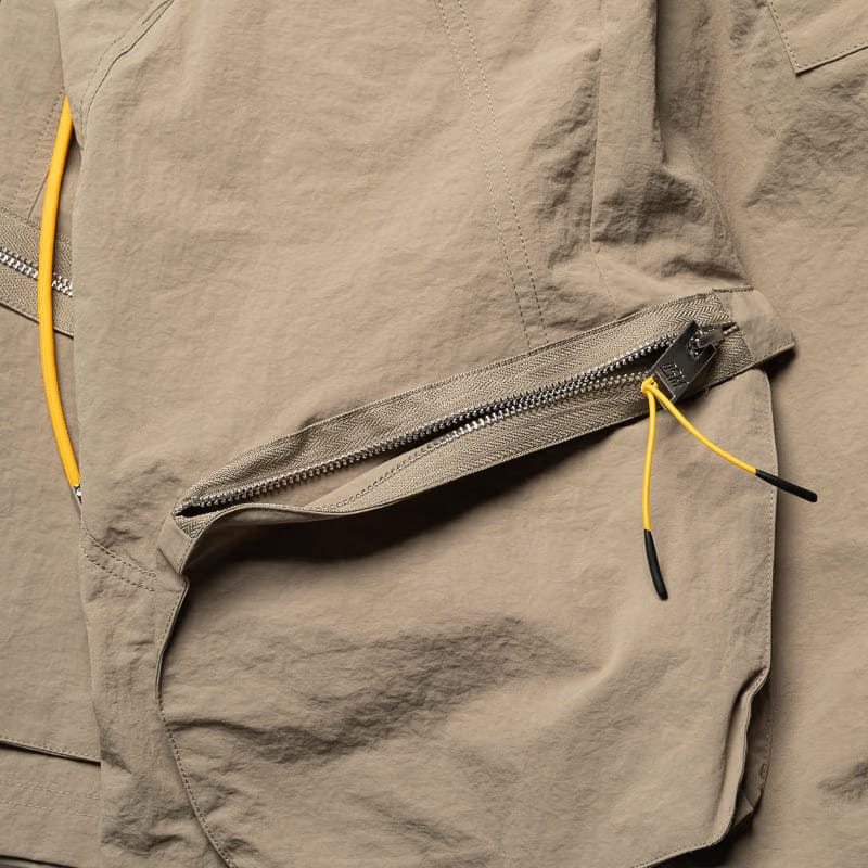 Diet Starts Monday Nylon MX Shorts - Taupe