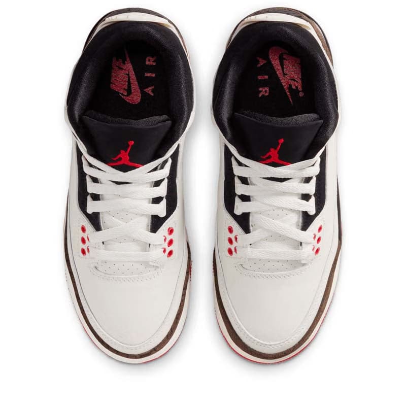 Air Jordan 3 Retro 'World's Best Dad' (GS) - Sail/Black