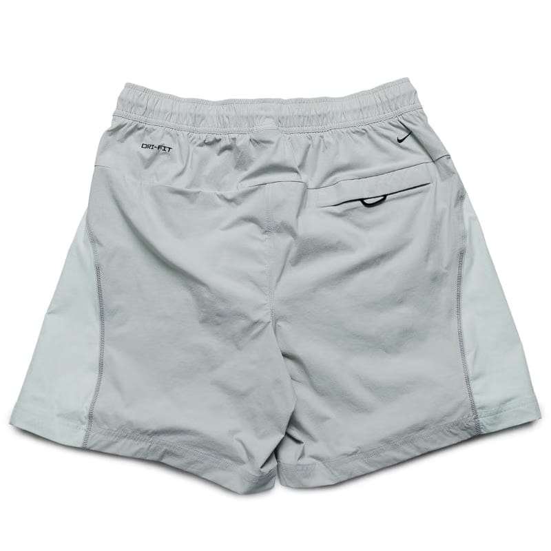 Nike Tech Dri-FIT Woven Color Block Shorts - Light Silver/Barely Green