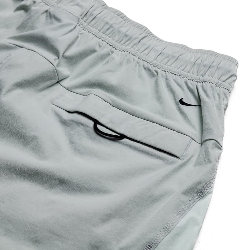 Nike Tech Dri-FIT Woven Color Block Shorts - Light Silver/Barely Green