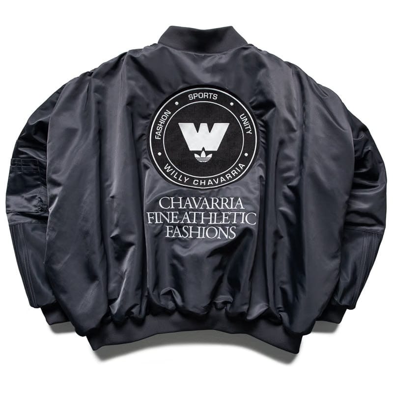 adidas Willy Chavarria x Adidas Bomber Jacket - Grey Six