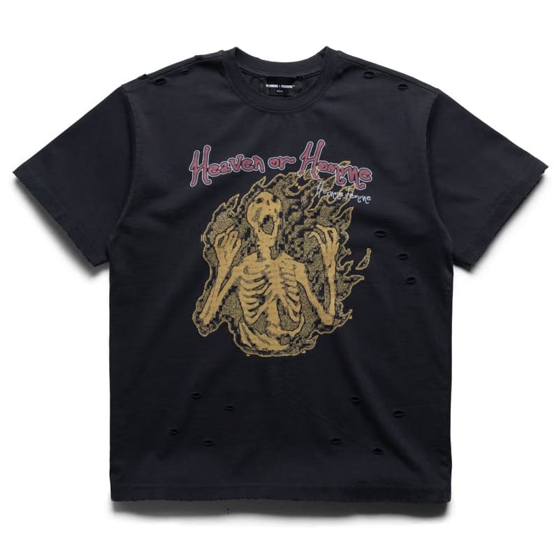 Homme Femme Heaven Or Homme Tee - Black