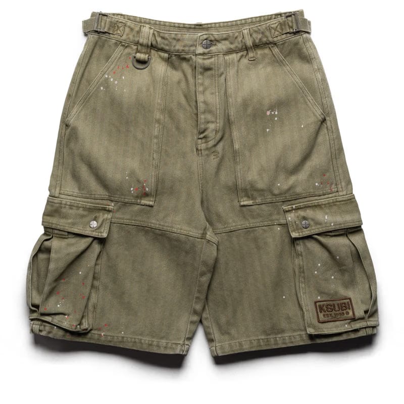 Ksubi Trooper Cargo Shorts - Militant