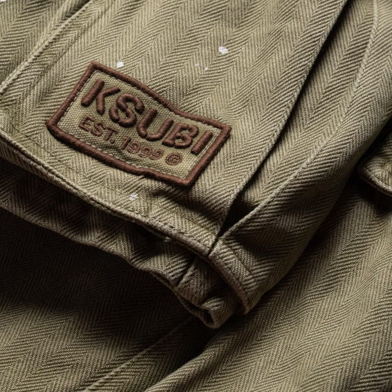 Ksubi Trooper Cargo Shorts - Militant