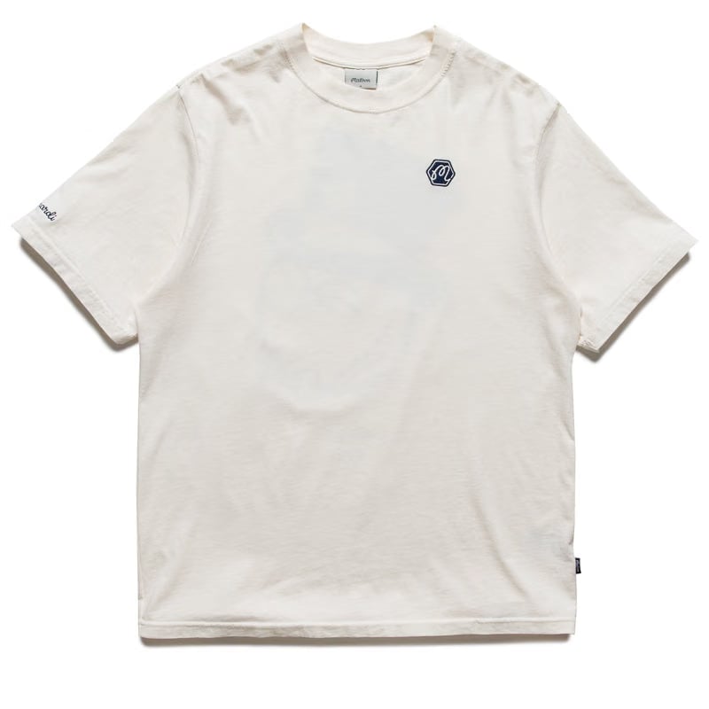 Malbon Golf x Bettinardi Gangster Bermuda Tee - Egret