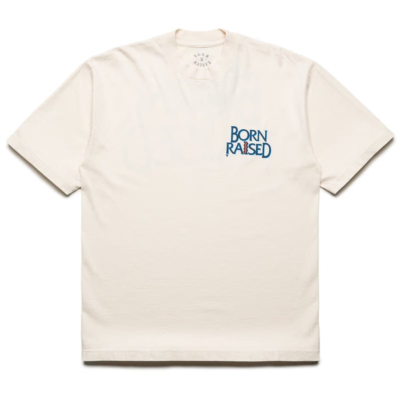 Born x Raised Crooked Tee - Cream